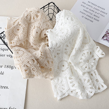 Crosa Crochet Hollow Out Cardigan for Women alternate product view