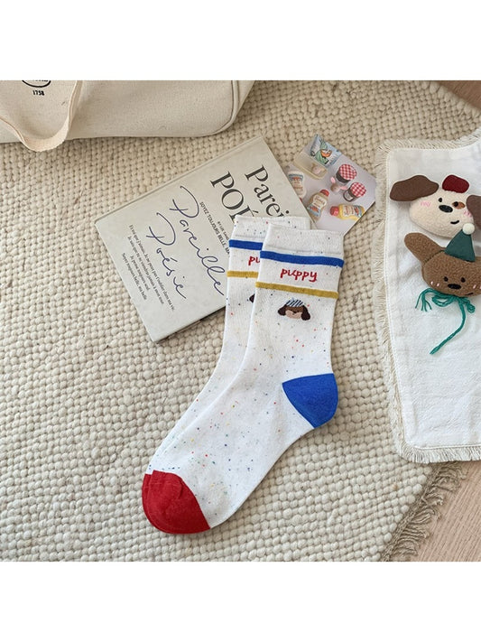 Rufia - Playful Cartoon Crew Socks product image 2