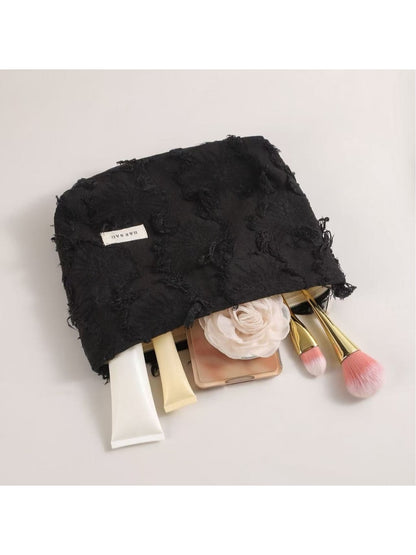 Cosbai - Black Cosmetic Handheld Bag