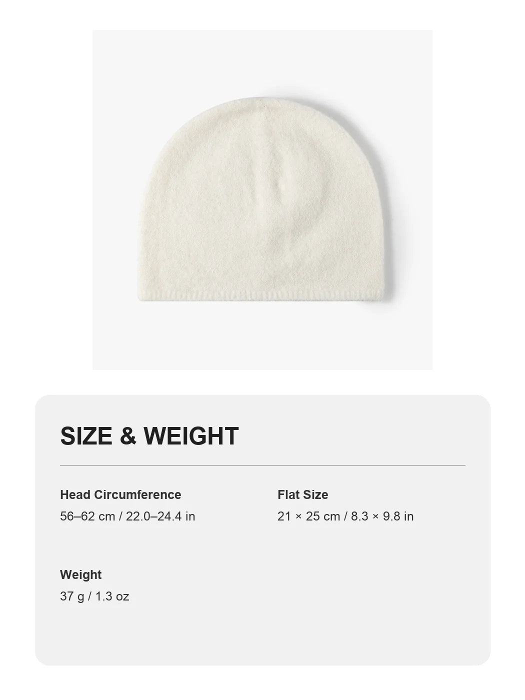 Haila - Brushed Brimless Knit Beanie