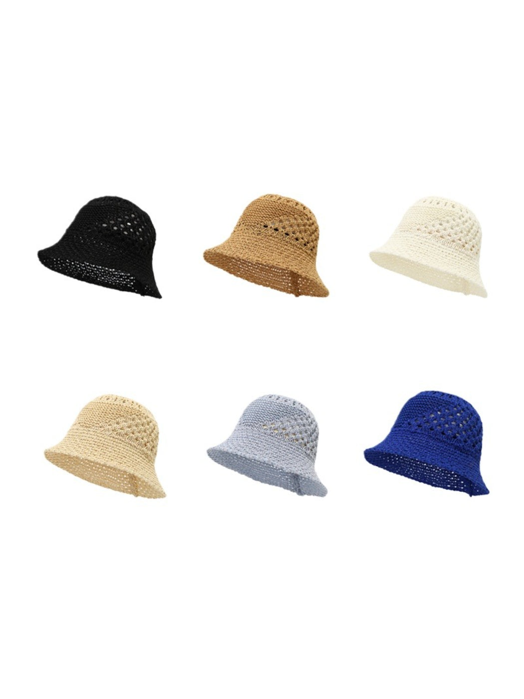 Lightweight Crochet Summer Bucket Hat