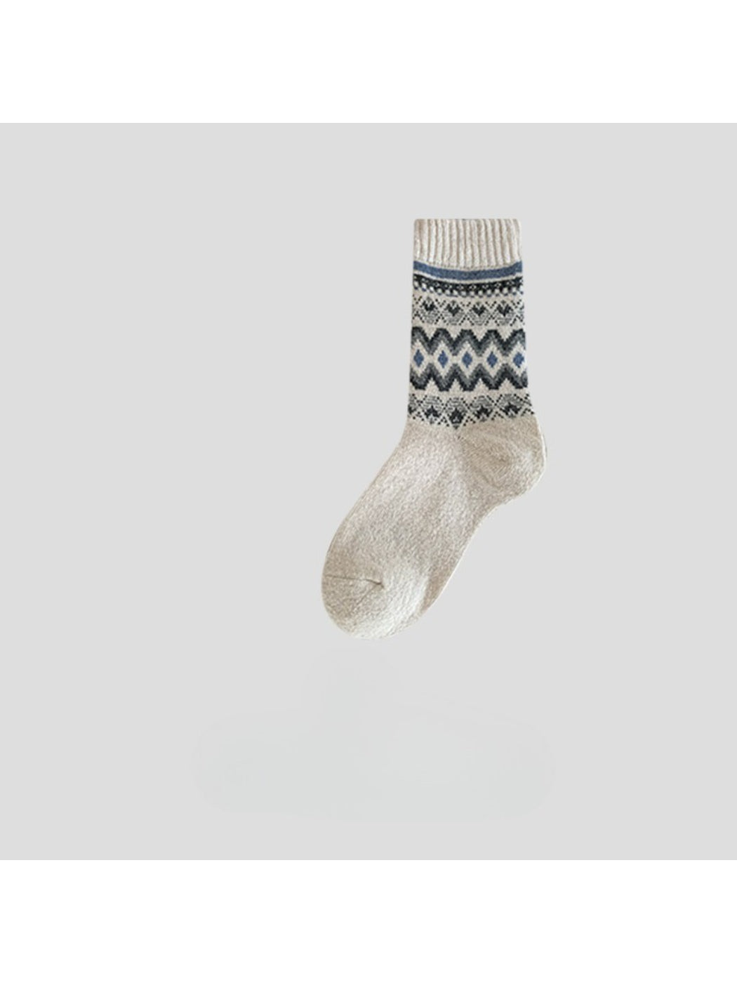 Rufia - Classic Fair Isle Crew Socks