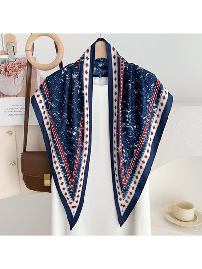 Scarvii Modern Geometric Triangle Scarf