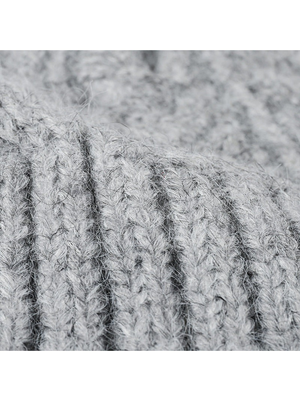 Haila - Braided Texture Cuffed Knit Beanie