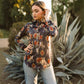 Crosa - Western Print Long Sleeve Shirt - Urban Cowgirl