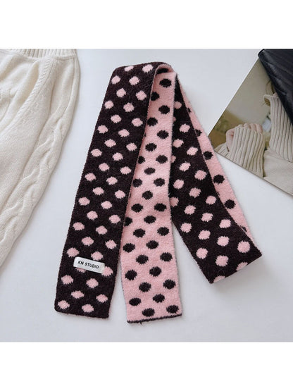 Scarvii - Reversible Soft Dot Scarf