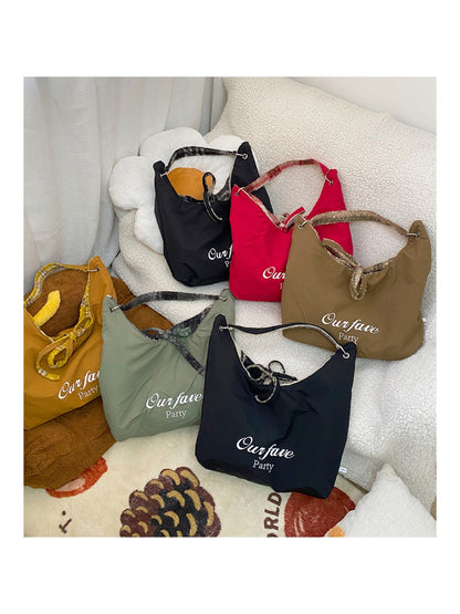 Cosbai - Double-Sided Single-Shoulder Tote Bag