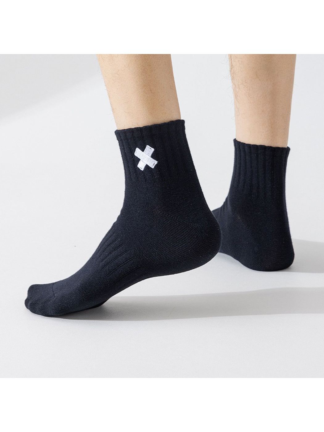 Rufia - Small Plus Symbol Everyday Crew Socks product image 3