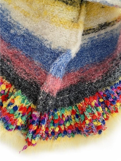 Haila - Colorful Knitted Bucket Hat