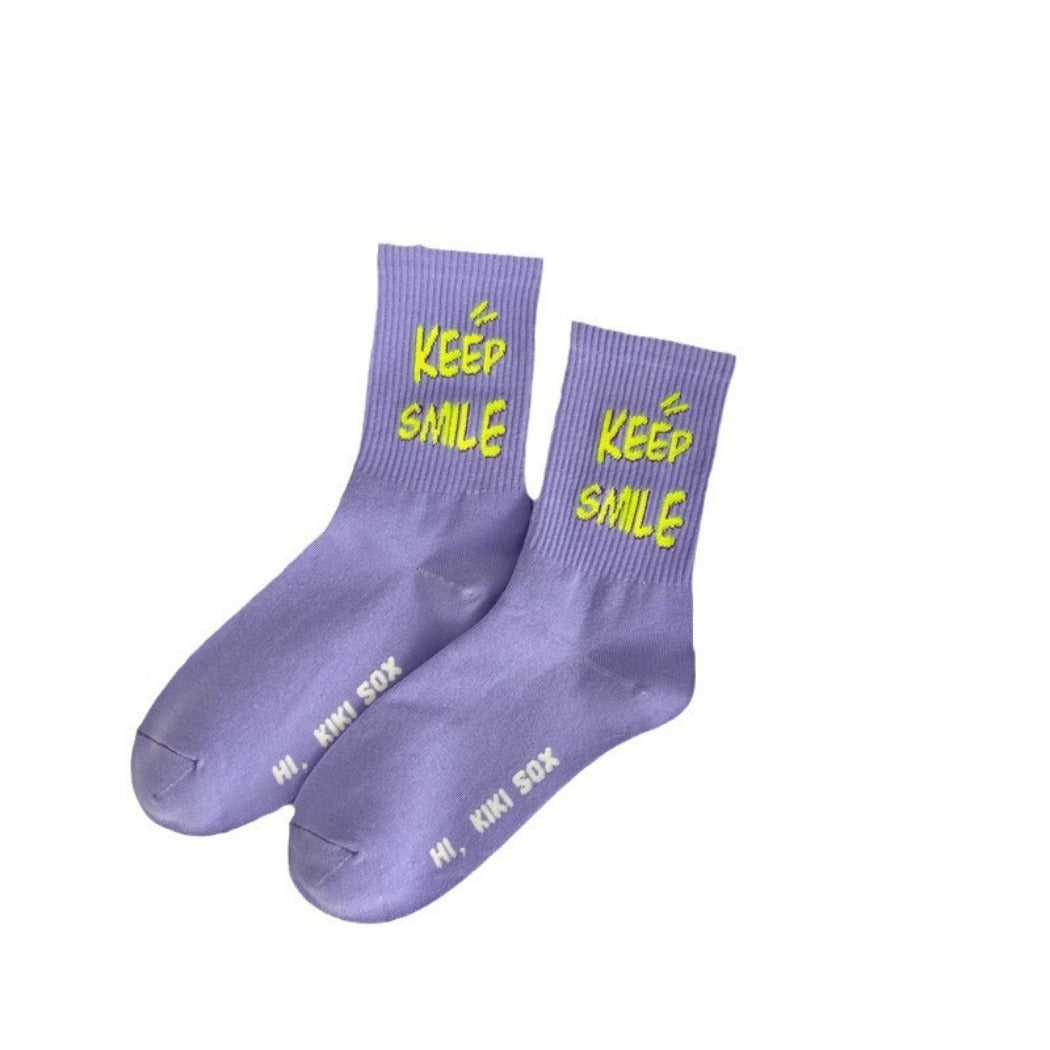 Rufia - Sporty Mid-Calf Socks - Breathable & Comfort