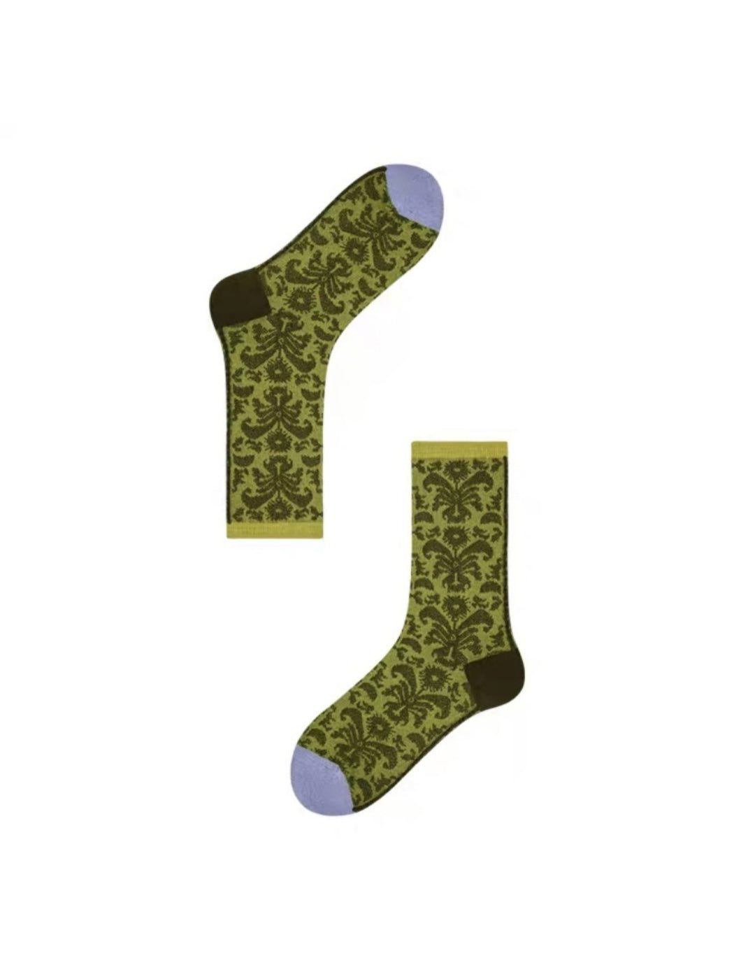 Rufia - Vintage Bloom Knit Crew Socks