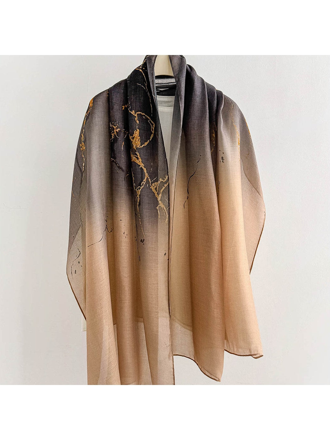 Scarvii - Modern Abstract Printed Summer Wrap Scarf