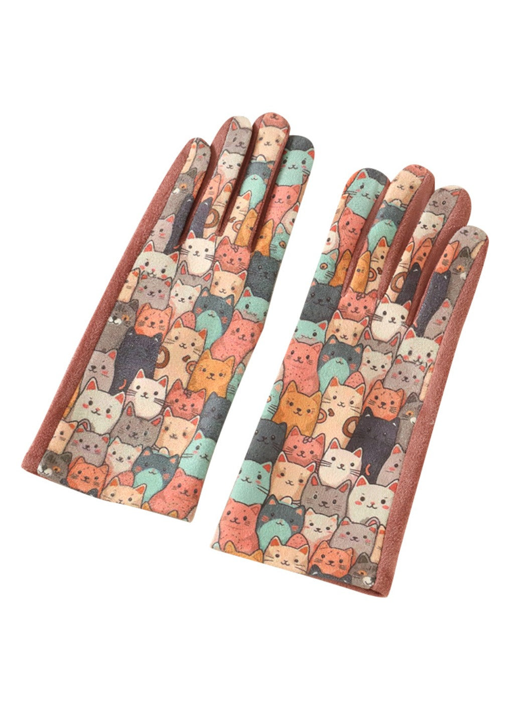 Gloving – 3D Cat Print Touchscreen Winter Gloves