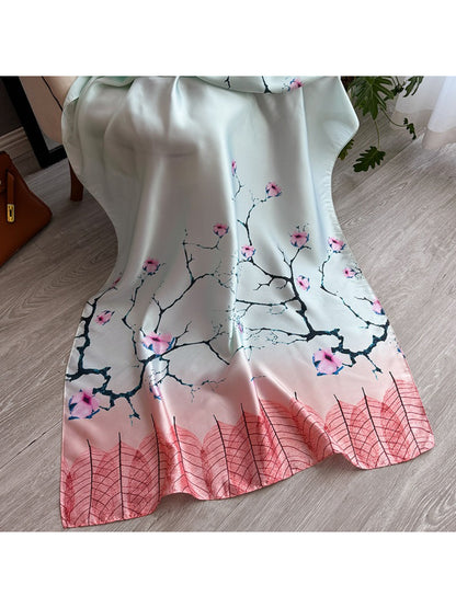 Scarvii - Blossom Branch Print Scarf