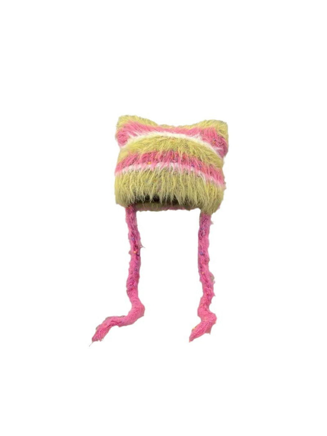 Haila - Street Stripe Faux Fur Hat