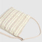 Cosbai - Rainbow Woven Single-shoulder Bag with Large Capacity