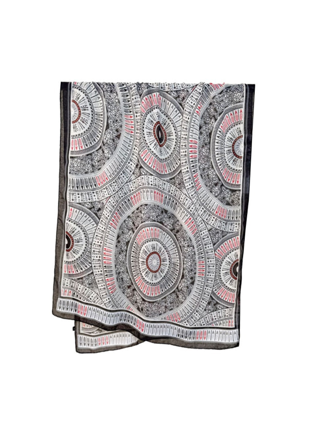 Scarvii - Geometric Print Scarf Shawl for Women