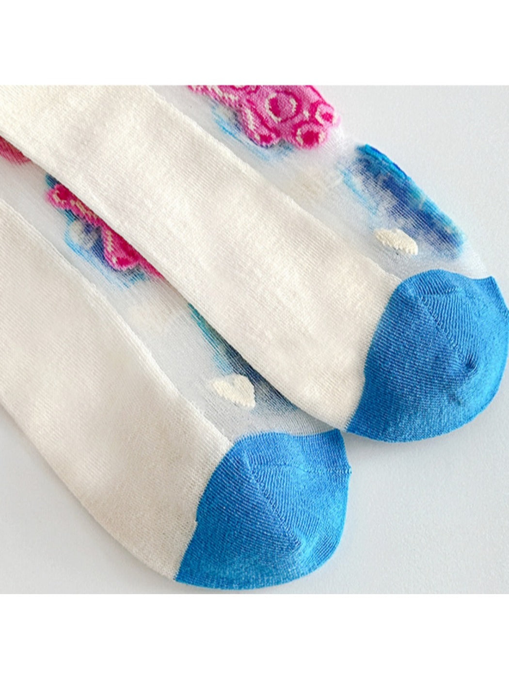 Rufia - Retro Cute Thin Mid-Calf Socks - Sweet & Breezy
