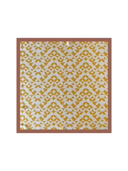 Scarvii - Classic Botanical Square Scarf
