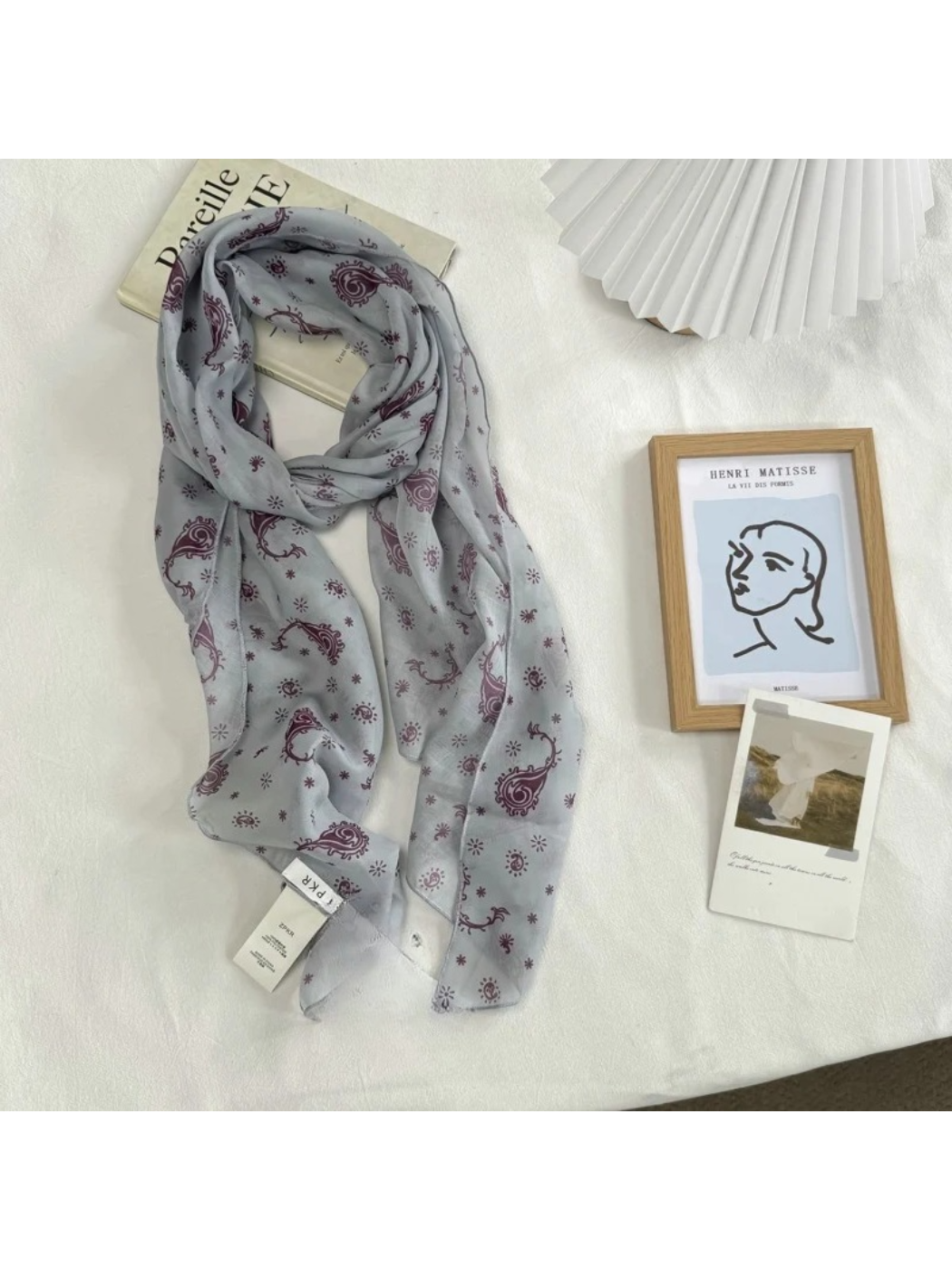 Scarvii - Patterned Long Rectangular Scarf