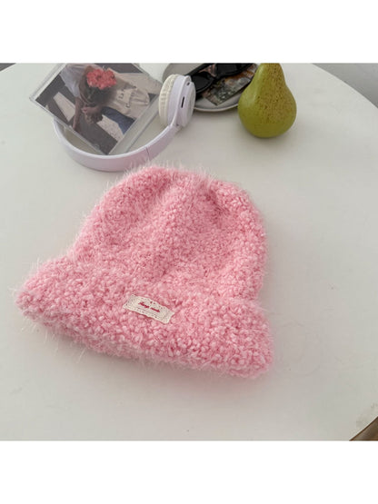 Haila - Sweet Textured Long Winter Knit Scarf