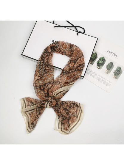 Scarvii - Boho Paisley Chiffon Scarf