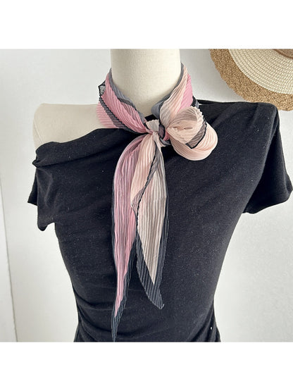 Scarvii - Color Block Triangle Scarf