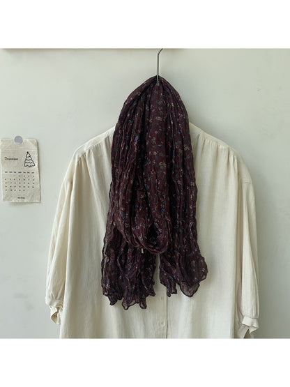 Scarvii - Vintage Scarf & Shawl Wrap with Floral Print
