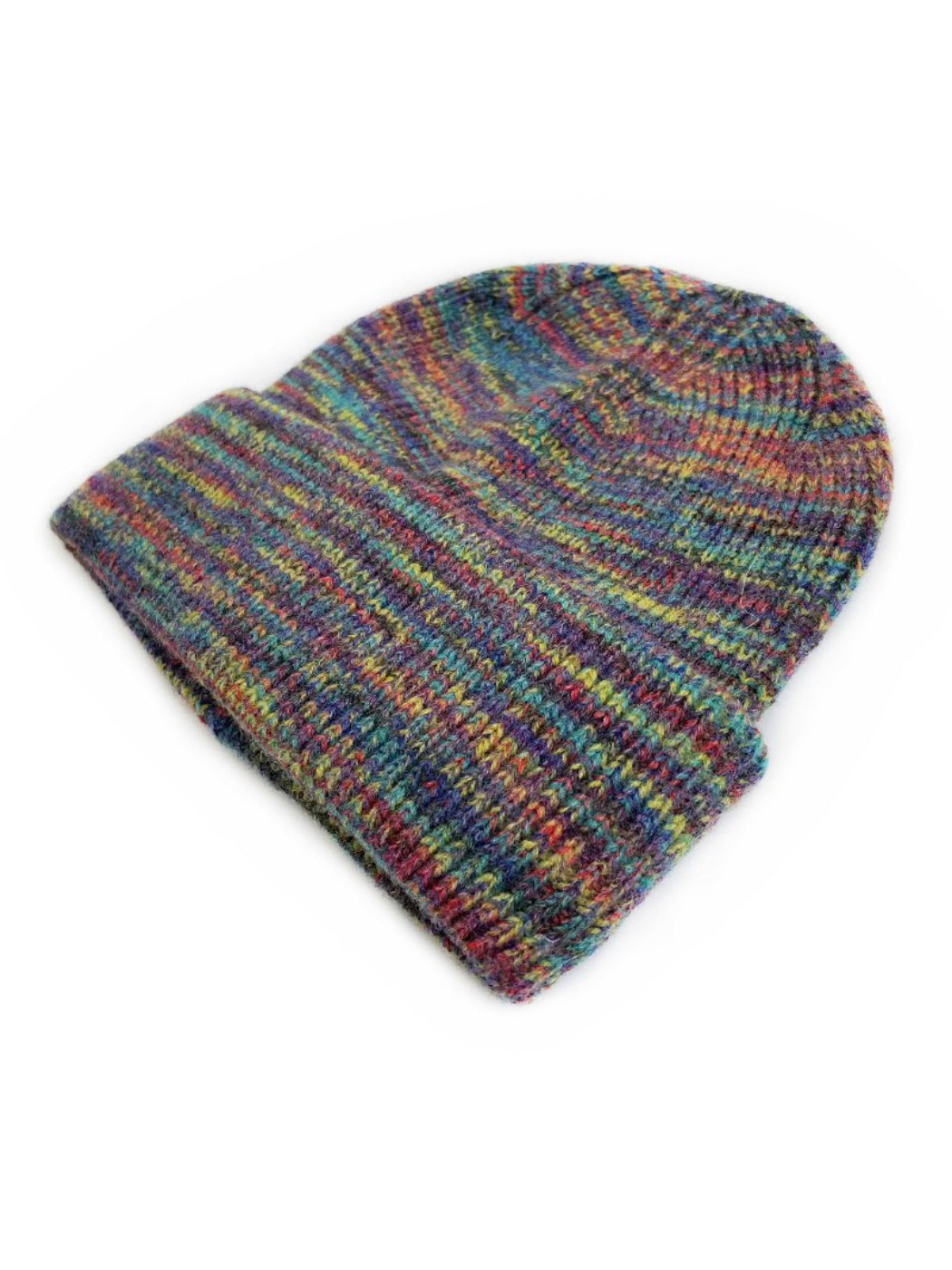 Haila - Soft Marled Foldover Knit Beanie