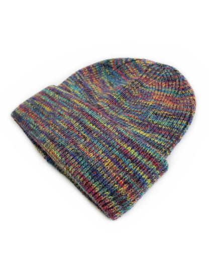 Haila - Soft Marled Foldover Knit Beanie