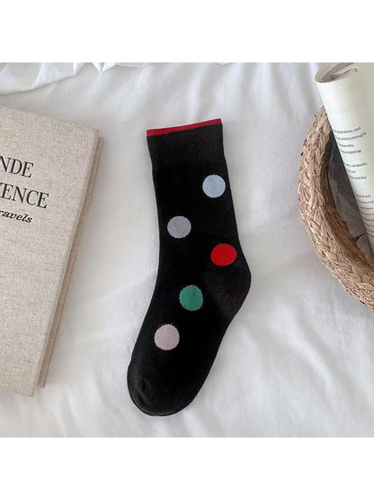 Rufia - Colorful Polka Dot Crew Socks product image 4