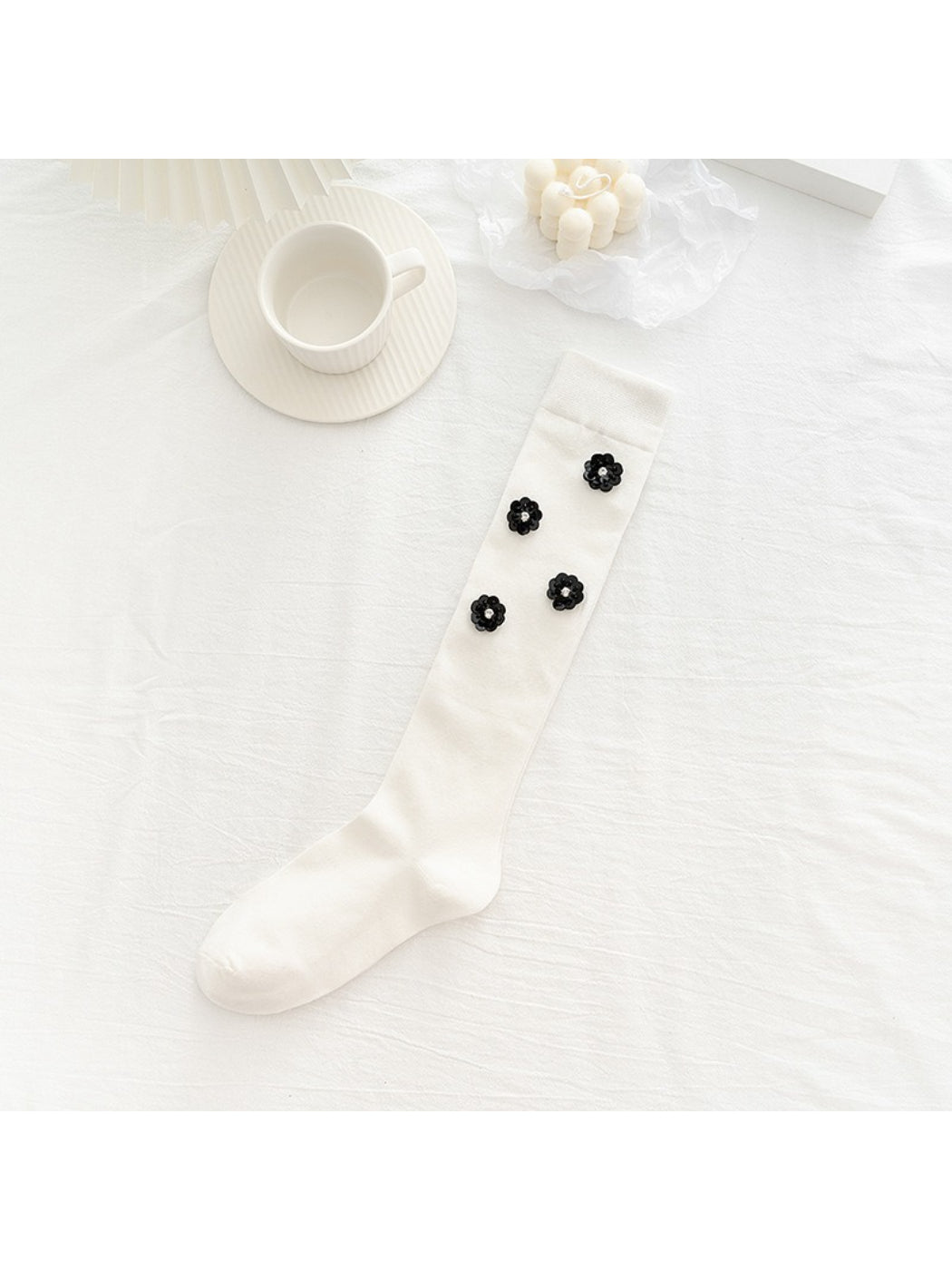 Rufia - Floral Bow Knee High Socks product image 8