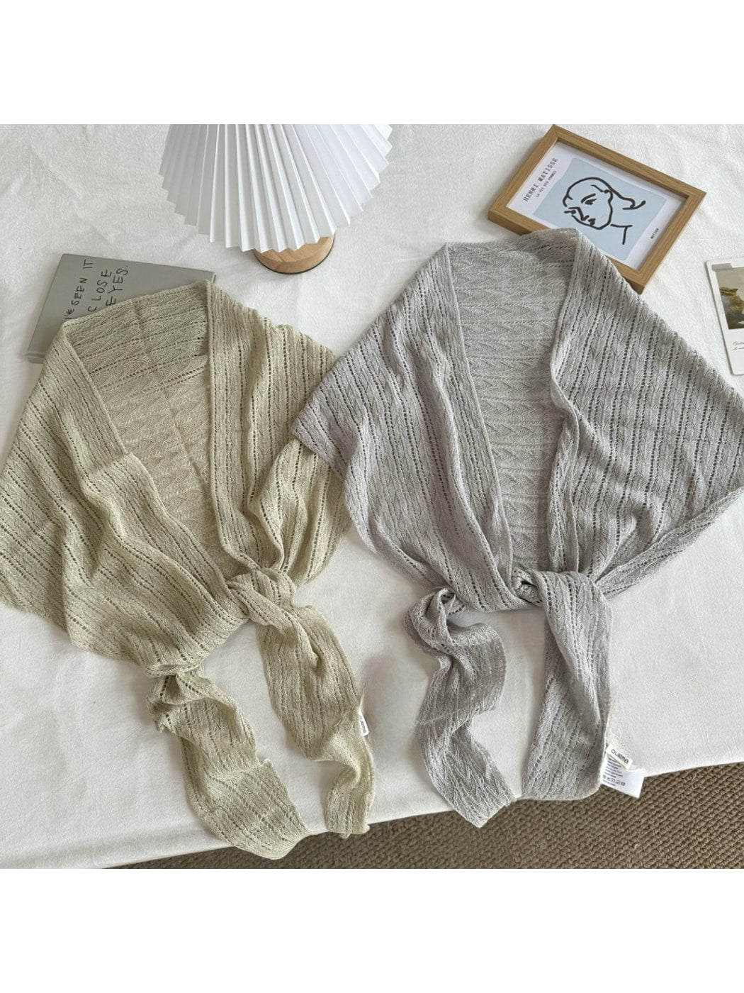 Scarvii - Simple Openwork Triangle Scarf