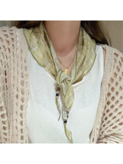 Scarvii - Elegant Lightweight Neck Accent Scarf