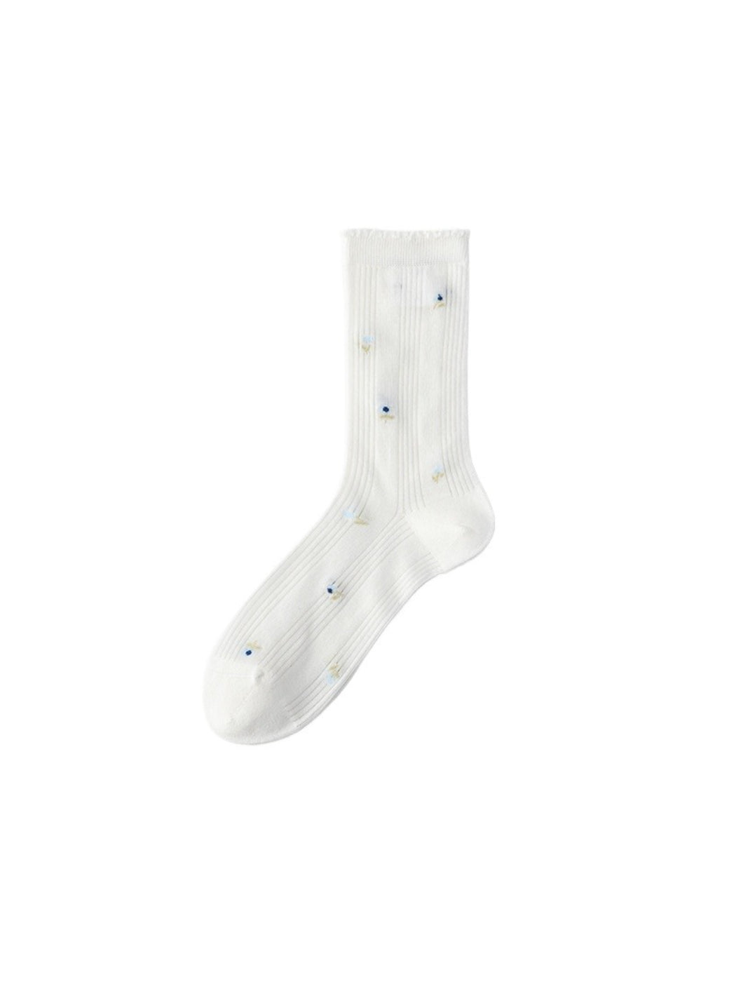 Rufia - Mixed Texture Knit Crew Socks product image 7