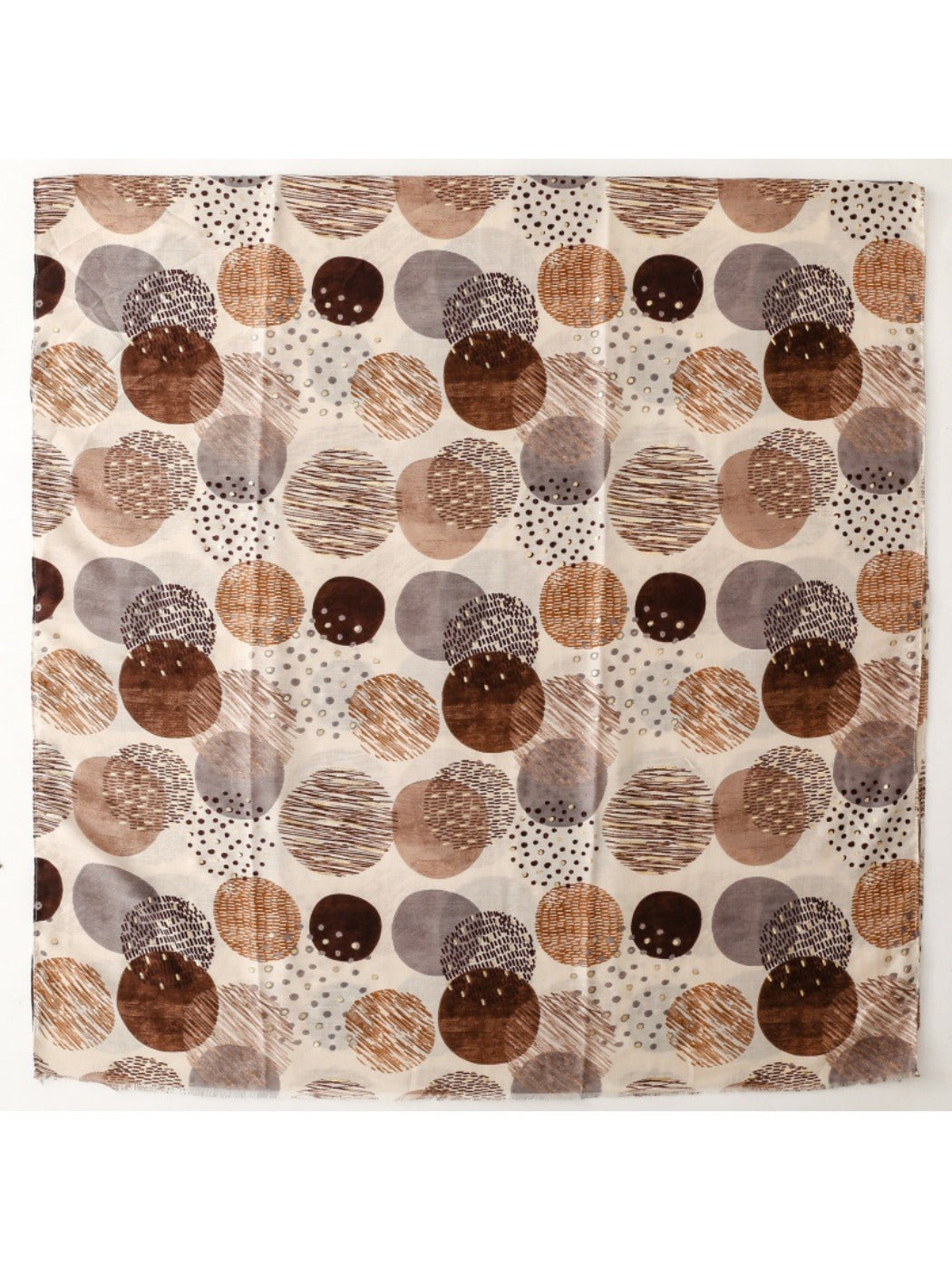 Scarvii - Soft Retro Geometric Print Scarf - 4 Colors