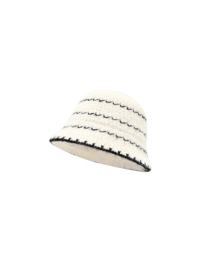 Haila – Striped Earflap Winter Beanie