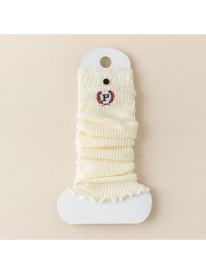 Rufia - Y2K Style Slouch Rib Knit Winter Leg Warmers