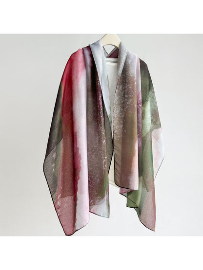 Scarvii - Flowing Art Print Summer Wrap Scarf