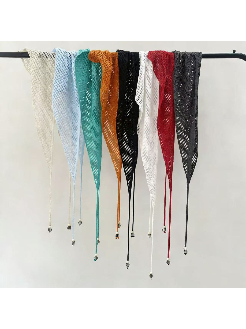 Scarvii - Hollow Out Mesh Triangle Headband