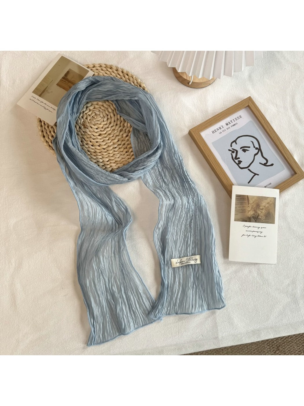 Scarvii - Minimal Long Narrow Neck Styling Scarf