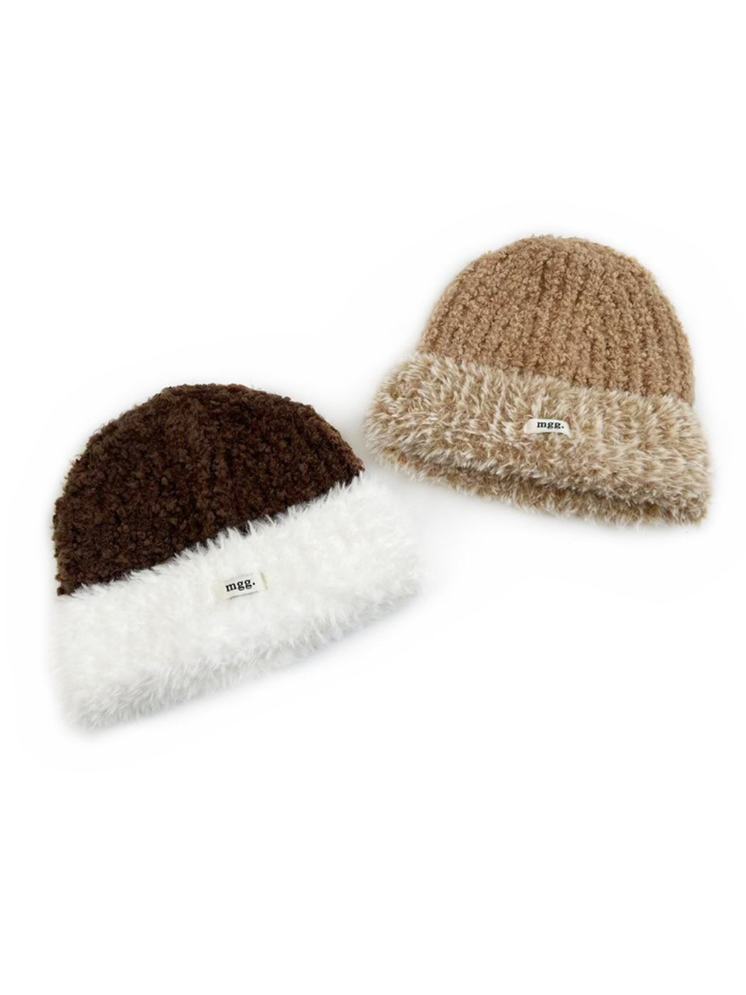 Haila – Fuzzy Contrast Trim Beanie