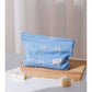 Cosbai - Embossed Bow Travel Makeup Storage Bag