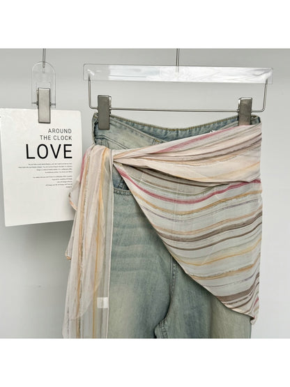 Scarvii - Simple Style Layering Triangle Scarf