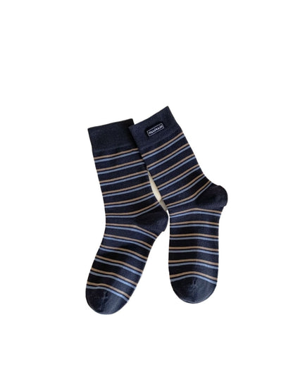 Rufia - Vintage Stripe Mid-Calf Socks