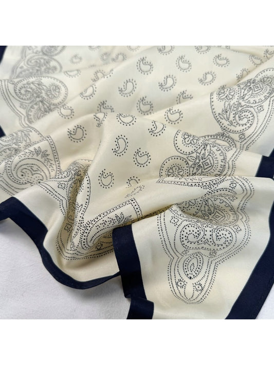 Scarvii - Simple Printed Pattern Fashion Triangle Scarf