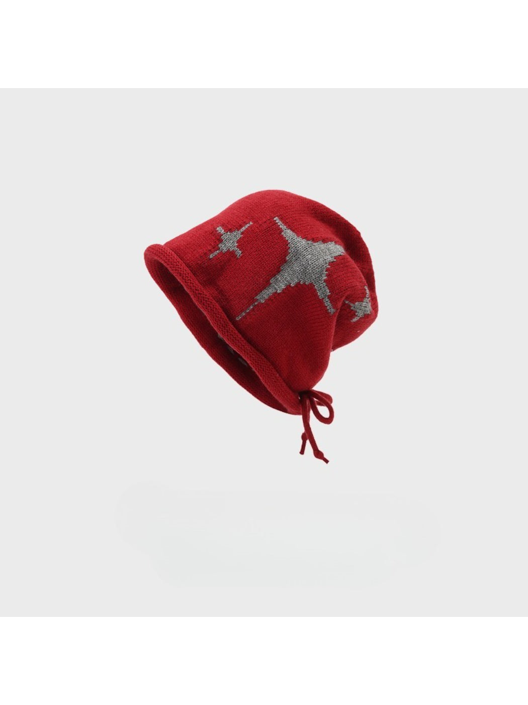 Haila - Star Pattern Knit Bucket Hat