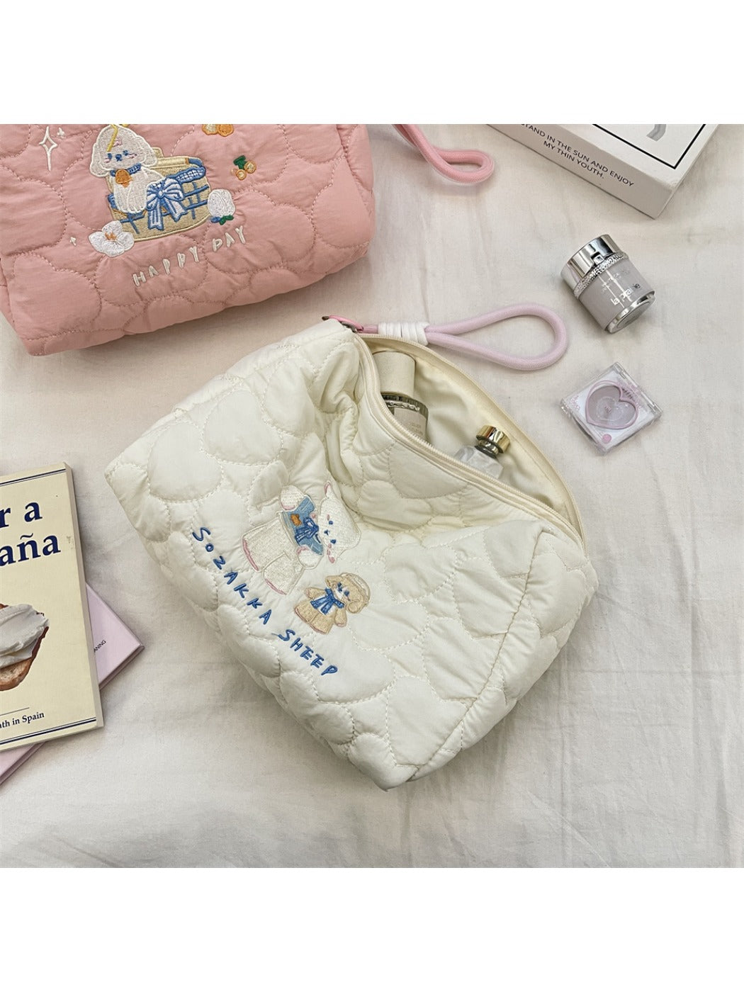 Cosbai - Portable Cartoon Toiletry Bag