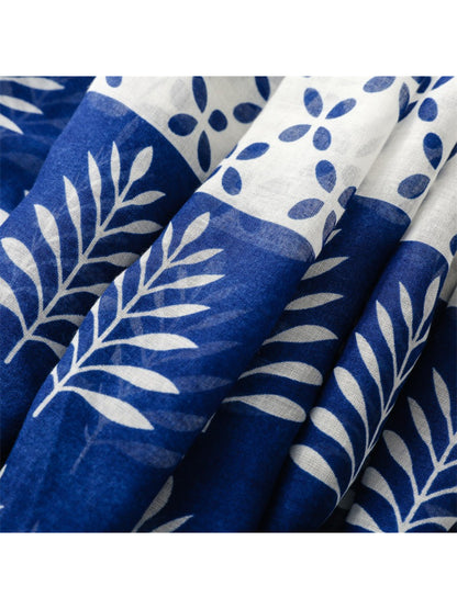 Scarvii - Botanical Border Print Scarf