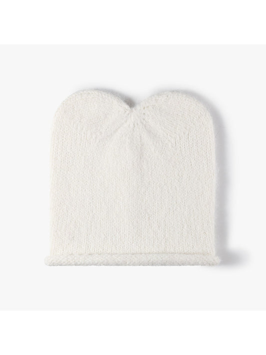 Haila - Simple Cat Ear No-Brim Women's Beanie